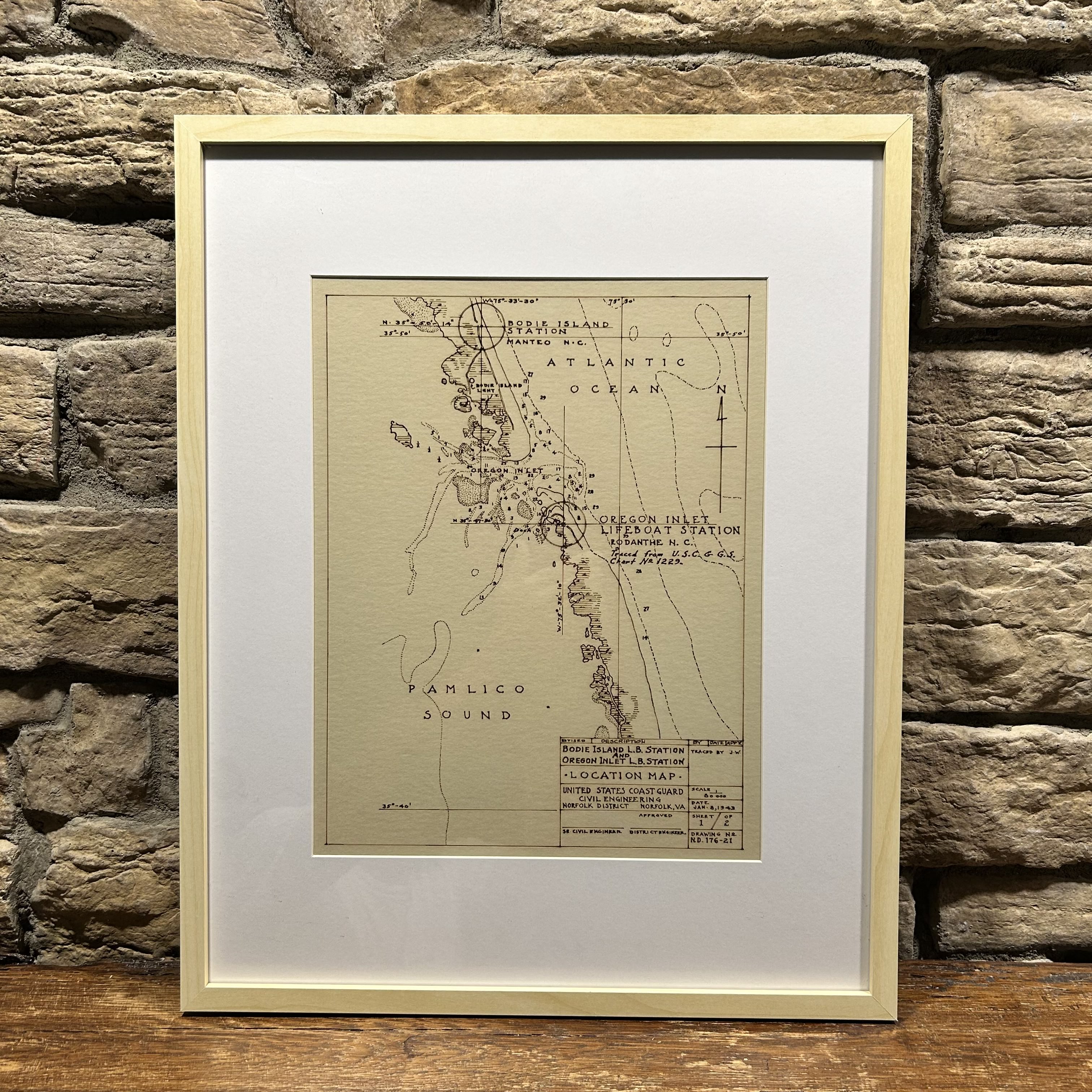 Bodie Island Map 