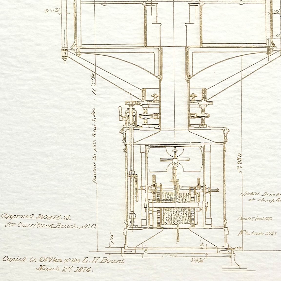Fresnel Lens detail
