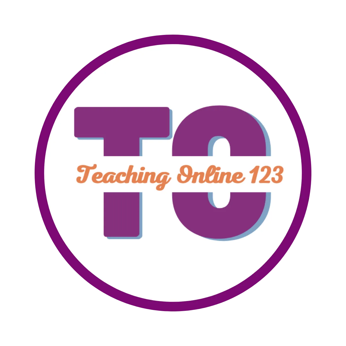 Teaching Online 123 Logo