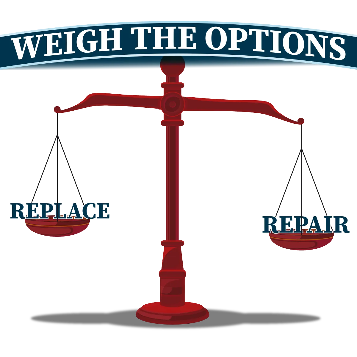 Weigh The Options of Repair or Replace