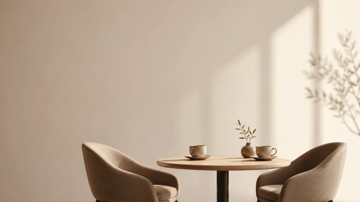 Bon moment avec 2 cafés