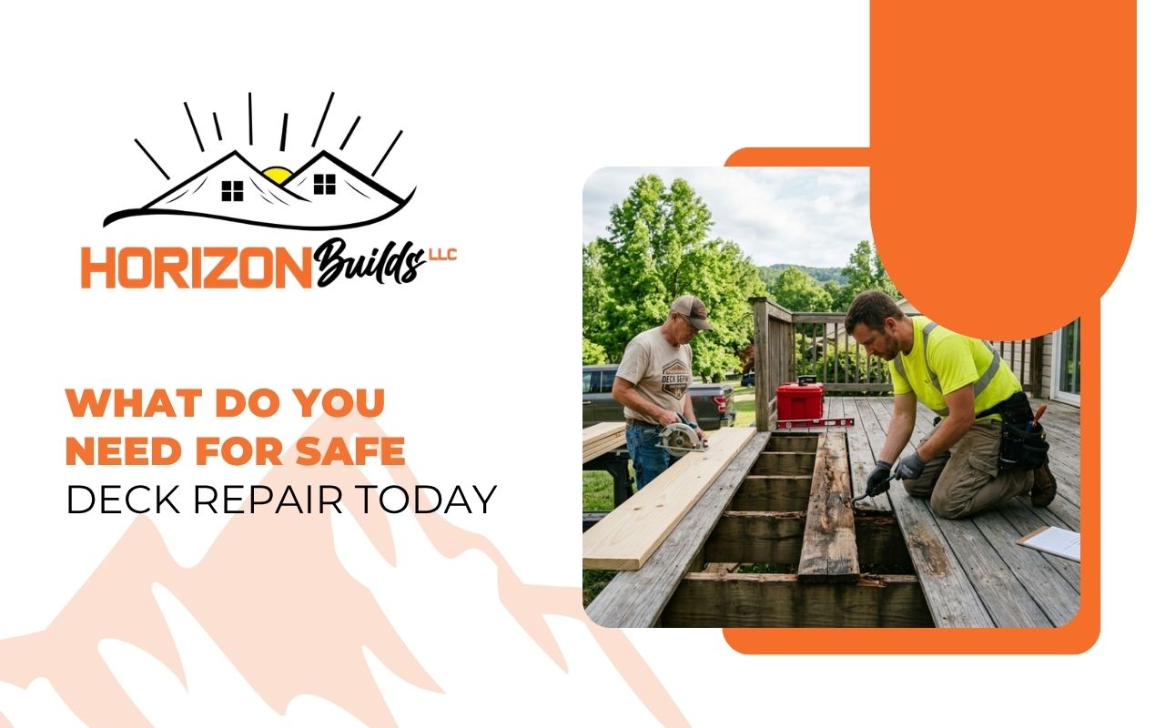 What Do You Need for Safe Deck Repair Today