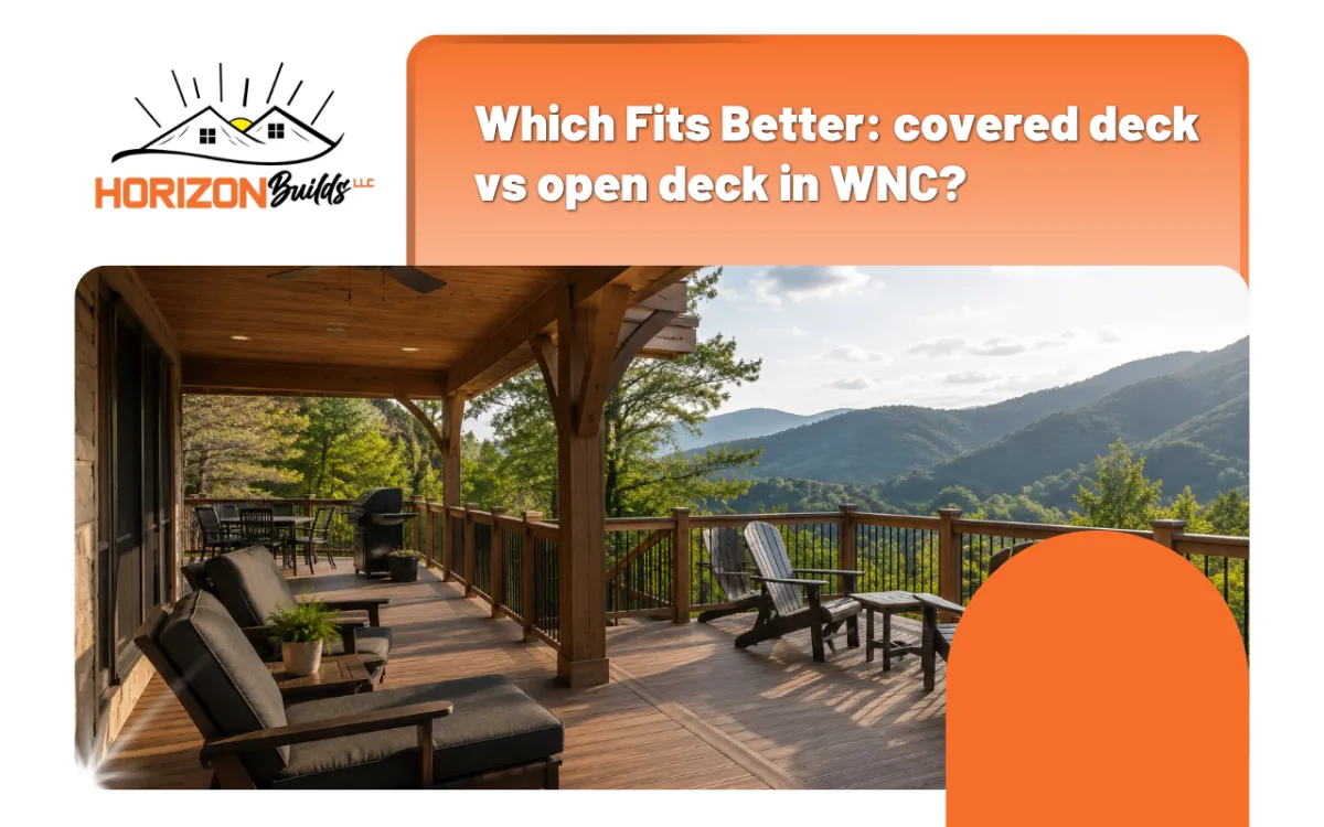 covered deck vs open deck in WNC comparison for mountain homes covered-deck-vs-open-deck-in-wnc-shade-options