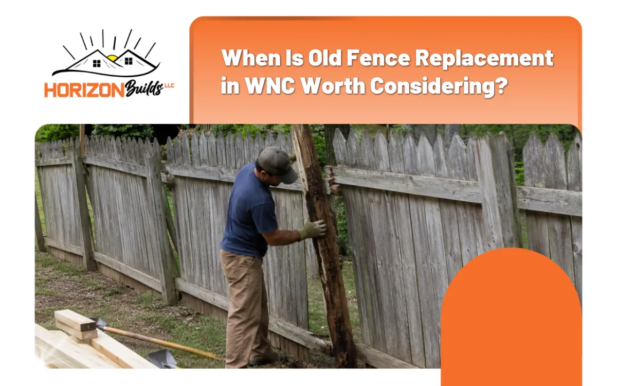 old fence replacement in WNC for leaning fence panels old-fence-replacement-in-wnc-rotten-posts