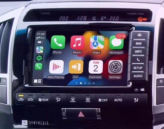 2002-2007 Toyota Highlander Stereo android navigation system.