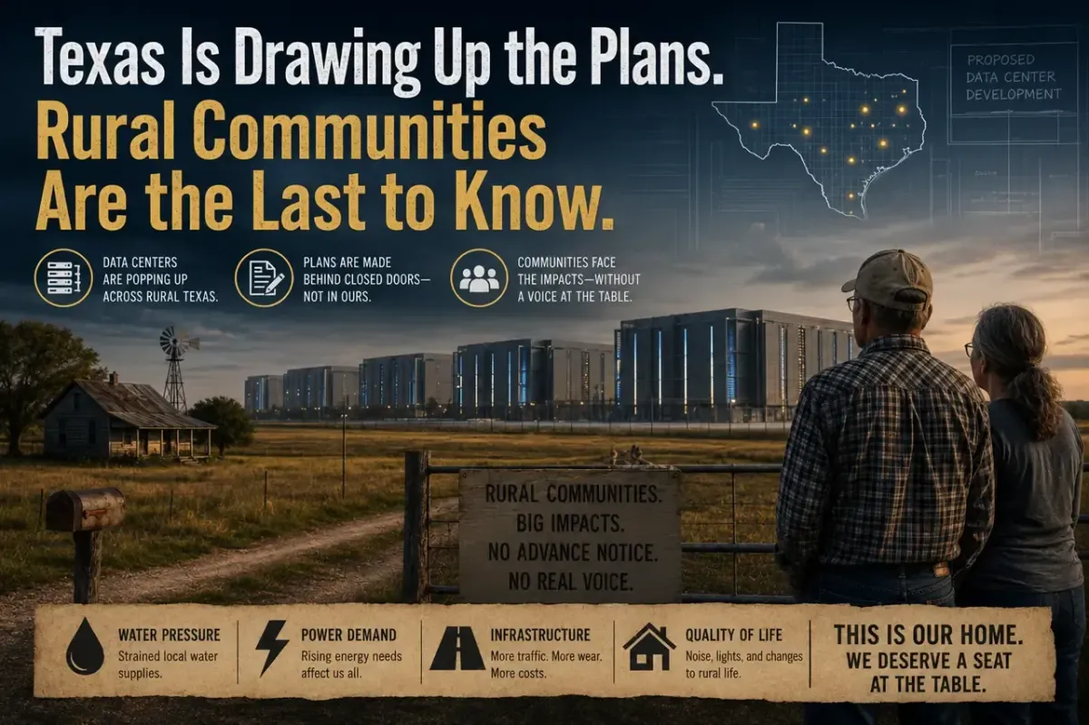 Texas Is Drawing Up the Plans. Rural Communities Are the Last to Know