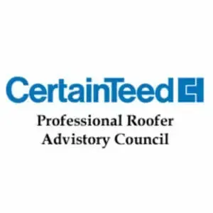 CertainTeed professional Roofer badge