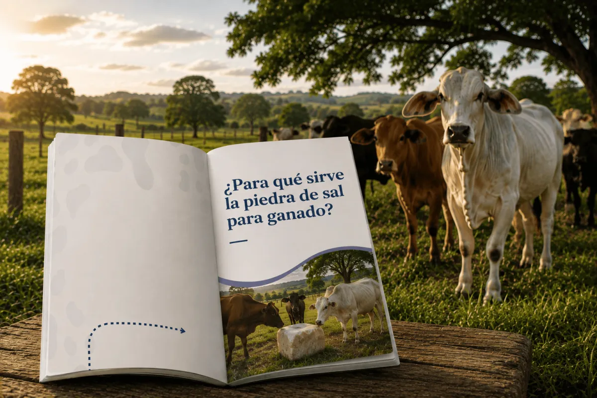 ¿Para qué sirve la piedra de sal para ganado?