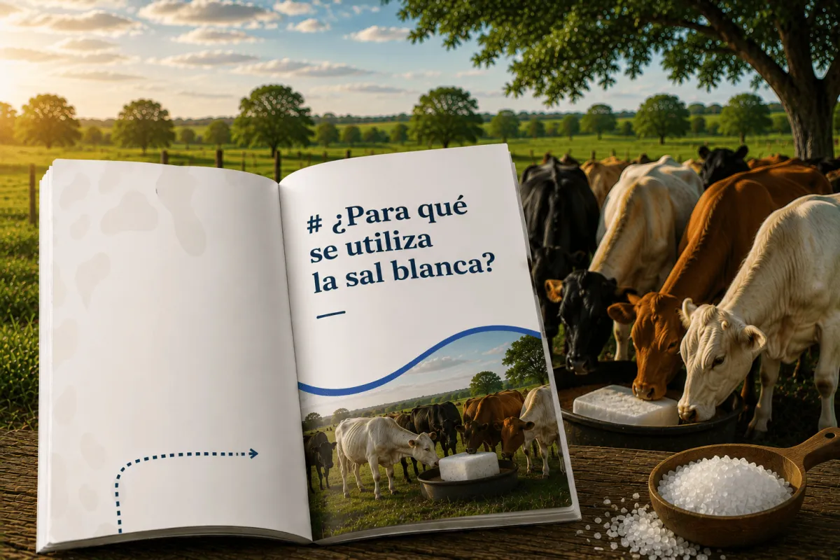 ¿Para qué se utiliza la sal blanca?