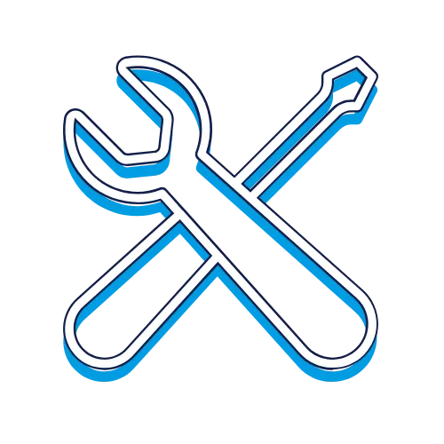 Problem-solving tools icon representing complex lending solutions