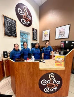 Coffee Cat at Cienega