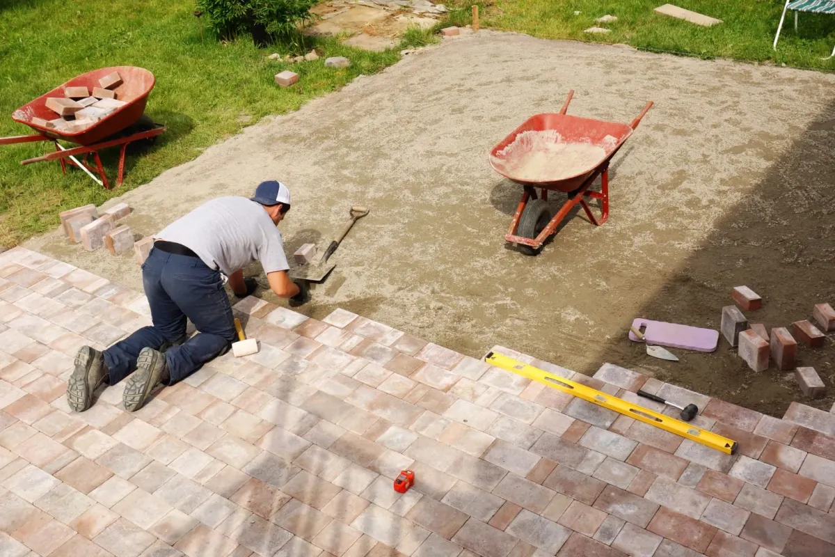 Paver patio installation Deerfield Beach, FL 