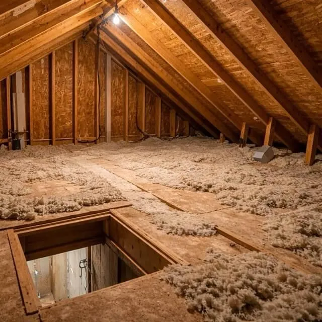 ice dams on roof caused by attic heat loss