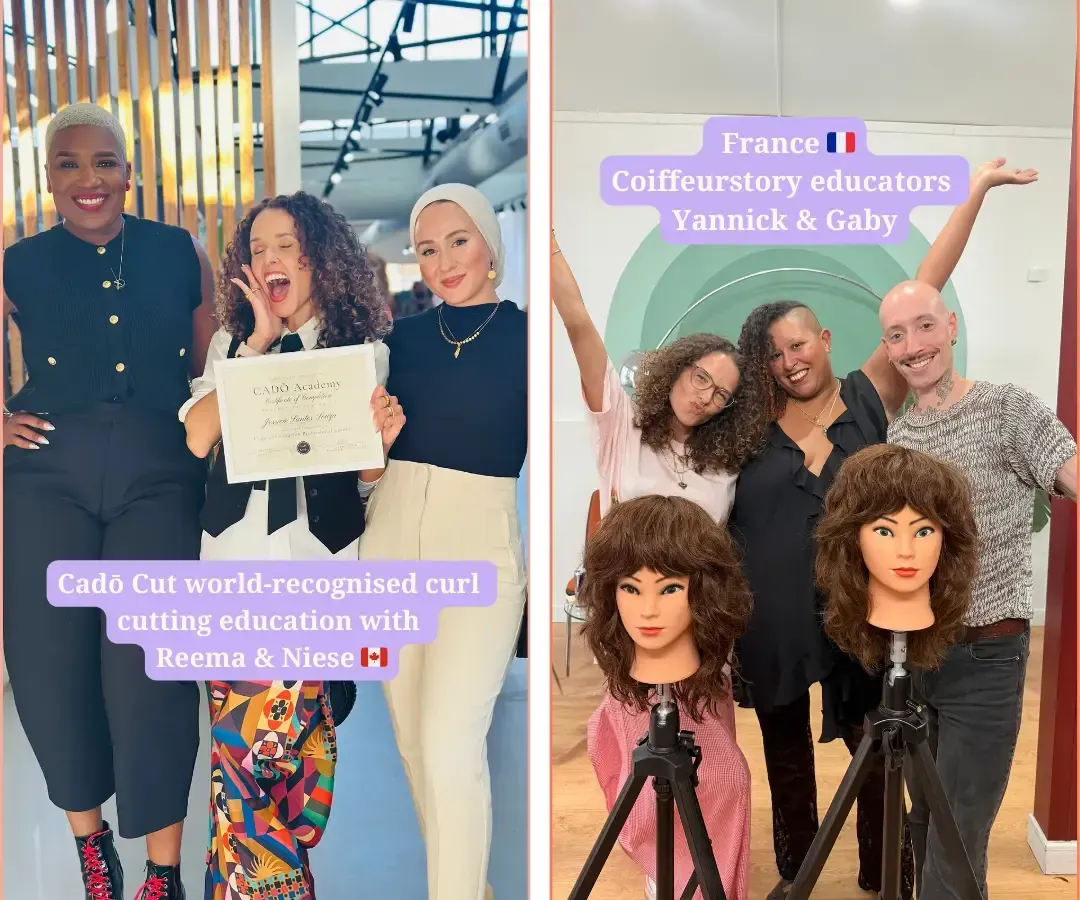 Curly hair transformation Gold Coast at Silc