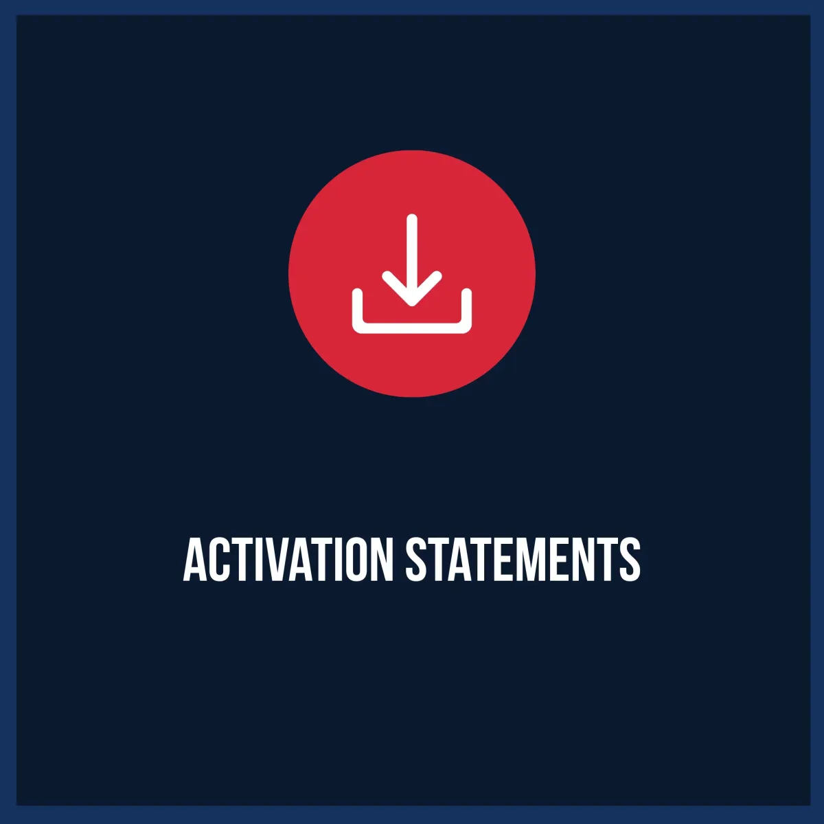 Alpha Elite Dad Activation Statements