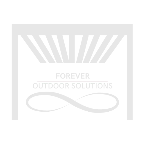 Forever Outdoor Solutions The Brand Logo for Forever Outdoor.  The Home of MagnaTrack Motorized Screens and Azenco-Outdoor Pergolas. 