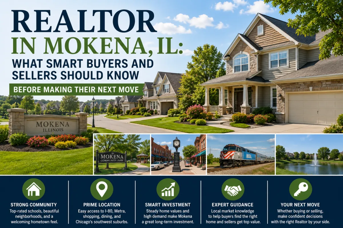 Beautiful suburban home in Mokena, IL representing the local real estate market with guidance from Realtor Beth Conaghan