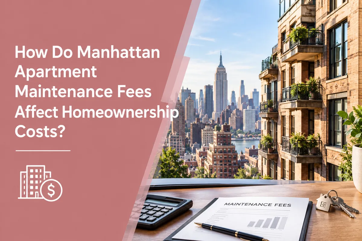 Manhattan apartment maintenance fees and homeownership costs for buyers