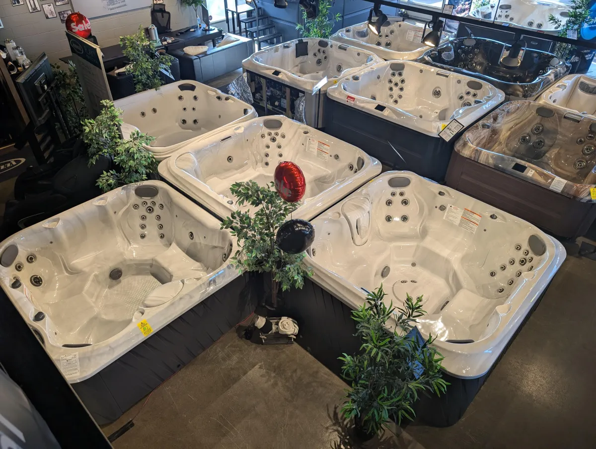 Jacuzzi Hot Tubs of Calgary Showroom