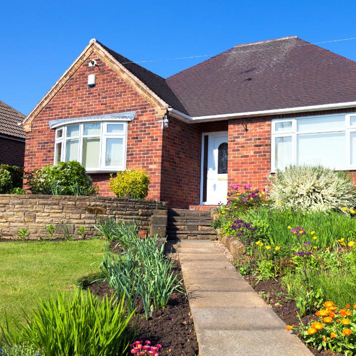 House with a stone exterior