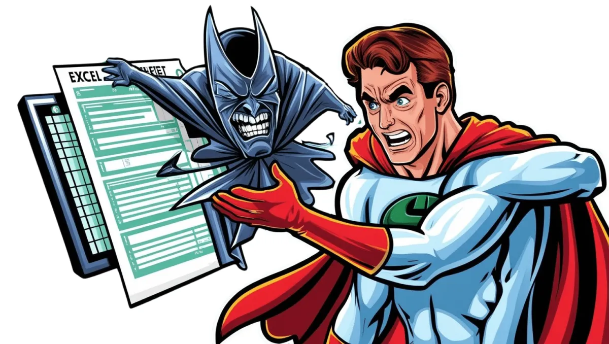 Excel help for small businesses. Don't let Excel be the villian for your business