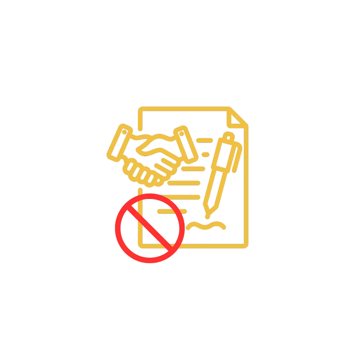 no long-term contract