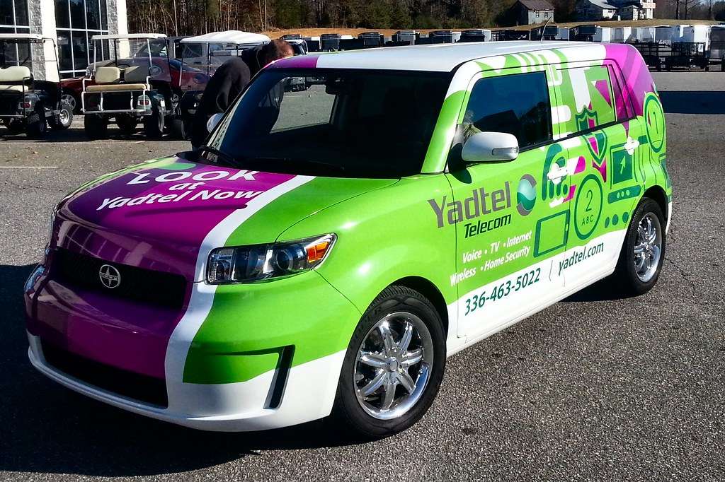 Graphic featuring "Yadel" and "Telecom" with the phone number 336-463-5022.