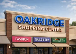 Allen, TX – Channel Letter Signs for Shopping Centers Attracting Tenants