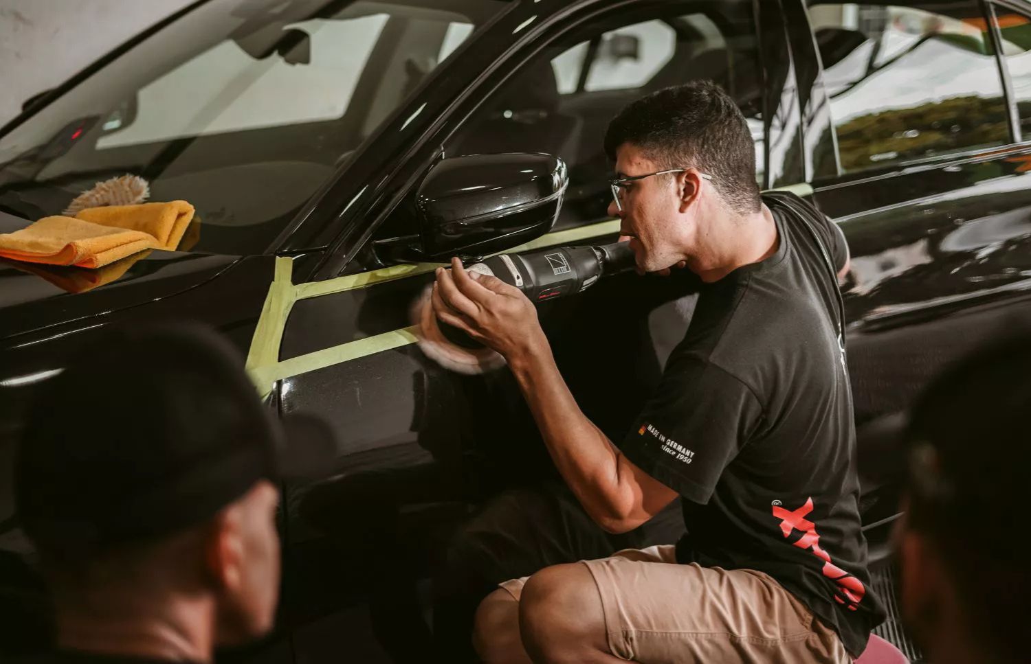 vehicle wrap installation