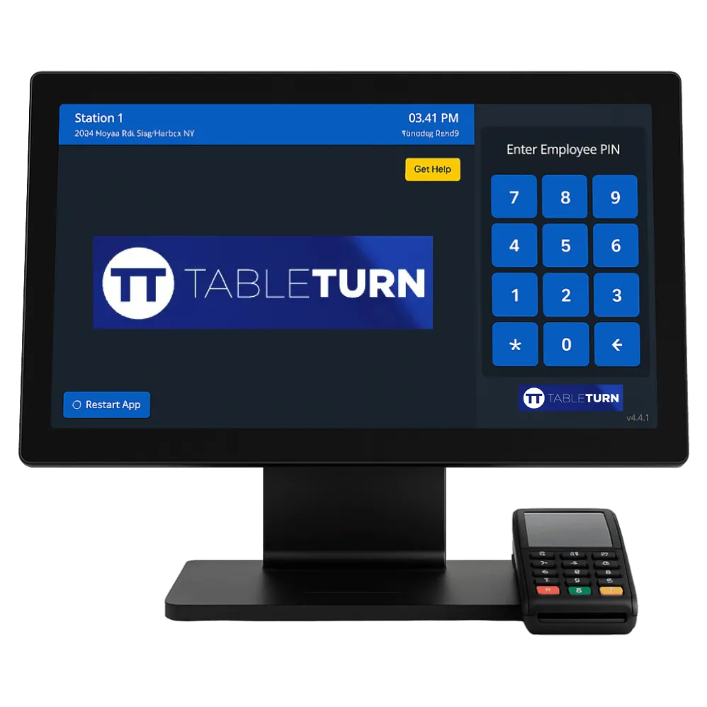 TableTurn POS Station hardware