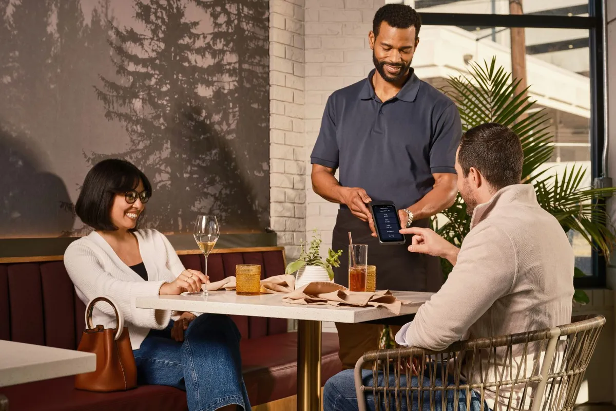 A welcoming restaurant dining room