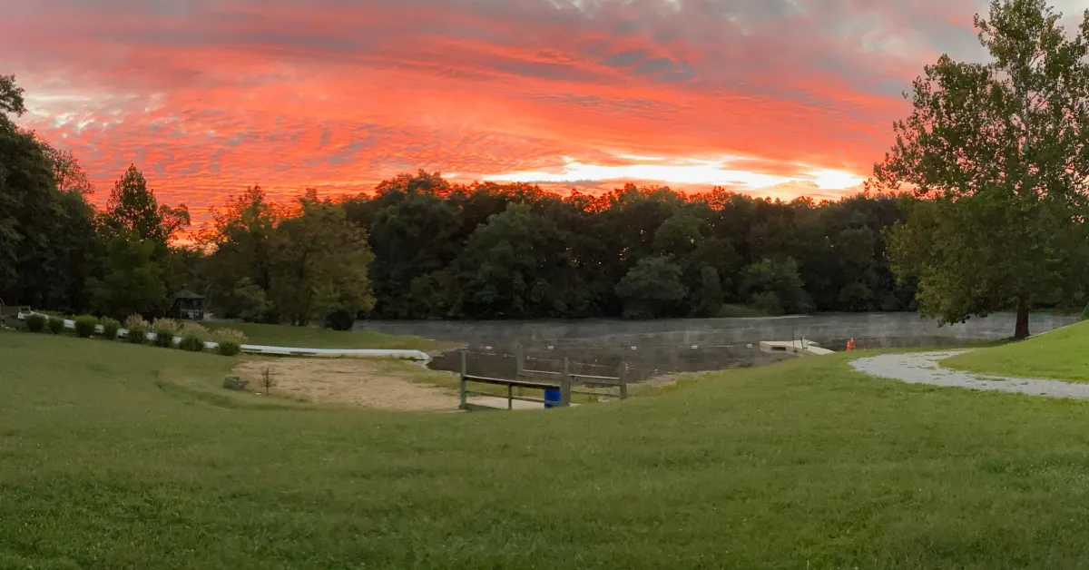 Lake from Dean's Cabins