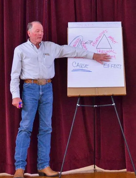 Photo of Allan Crockett Speaking