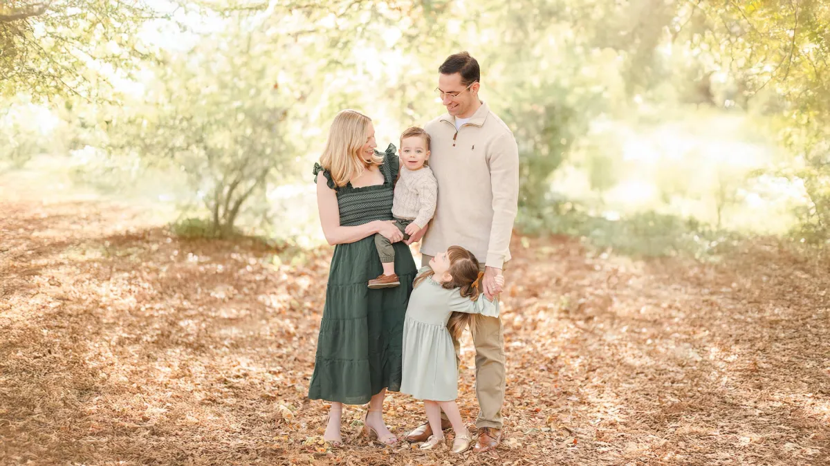 Joyful Fall Family Photography Session at Park
