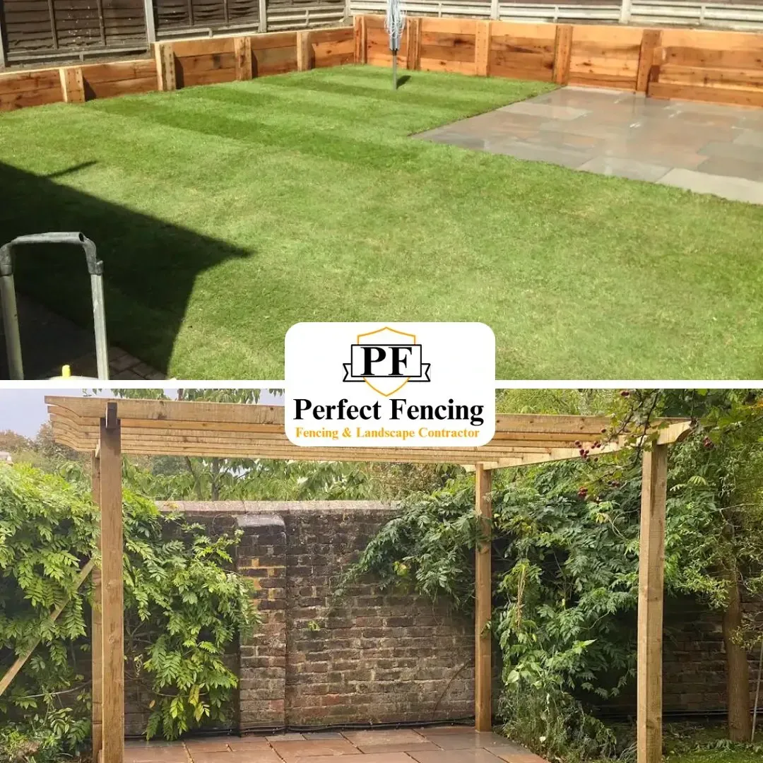 pergola built by perfect fencing in newhaven and peacehaven