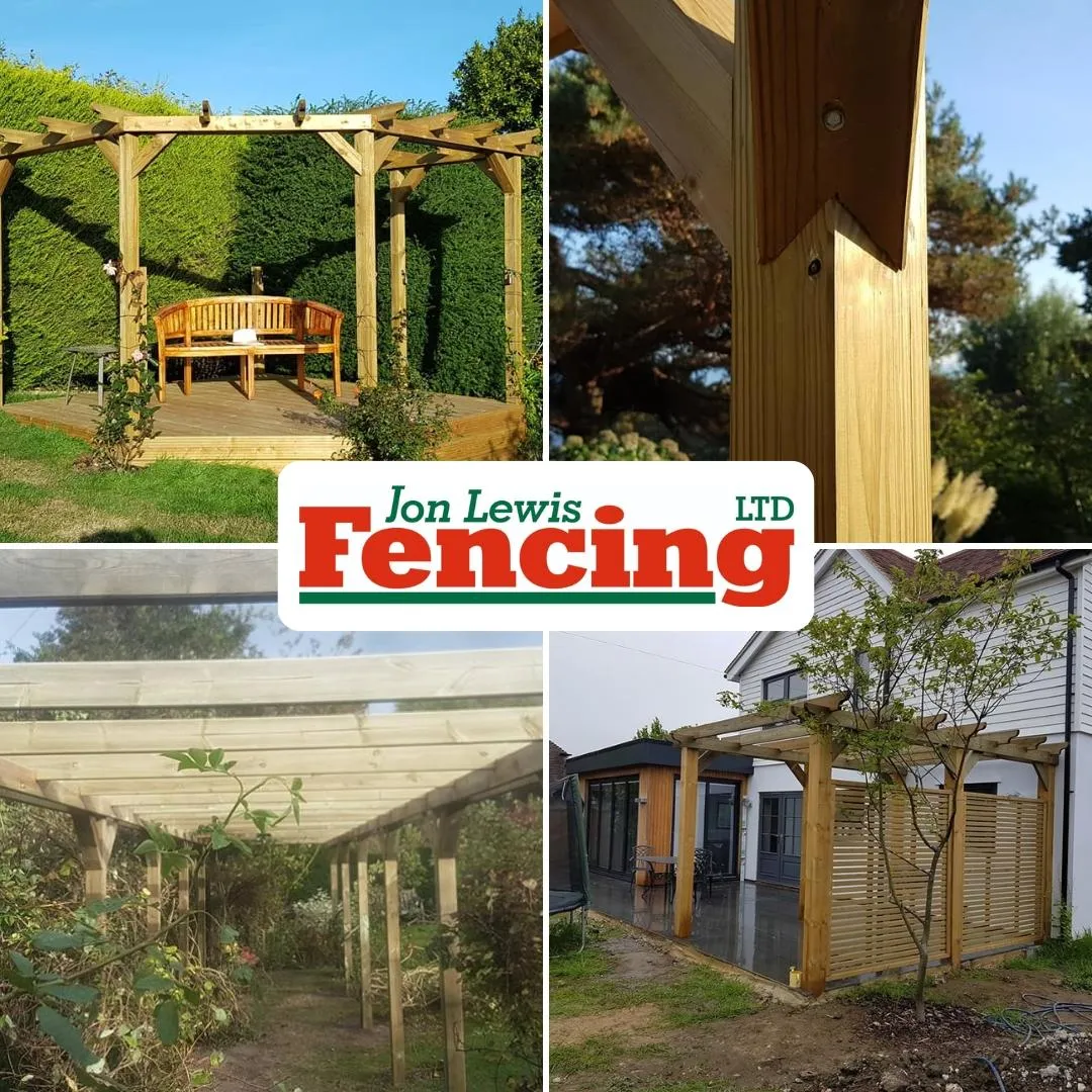 pergolas in hythe and folkestone