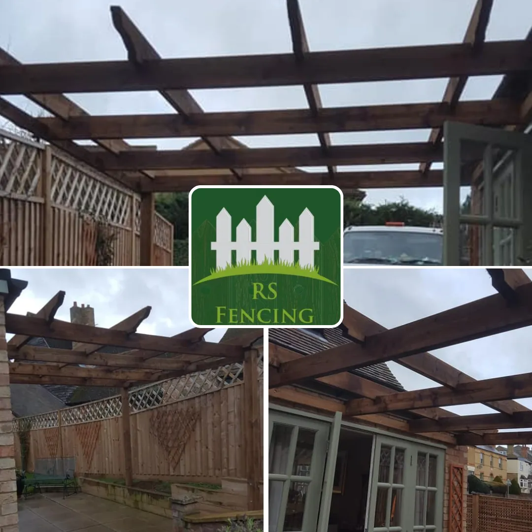 Rs fencing pergola biggleswade