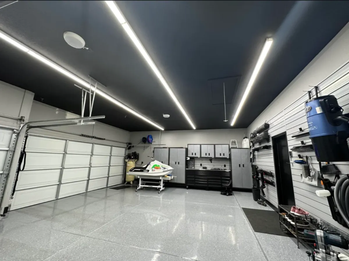 garage built in kent by AM construction