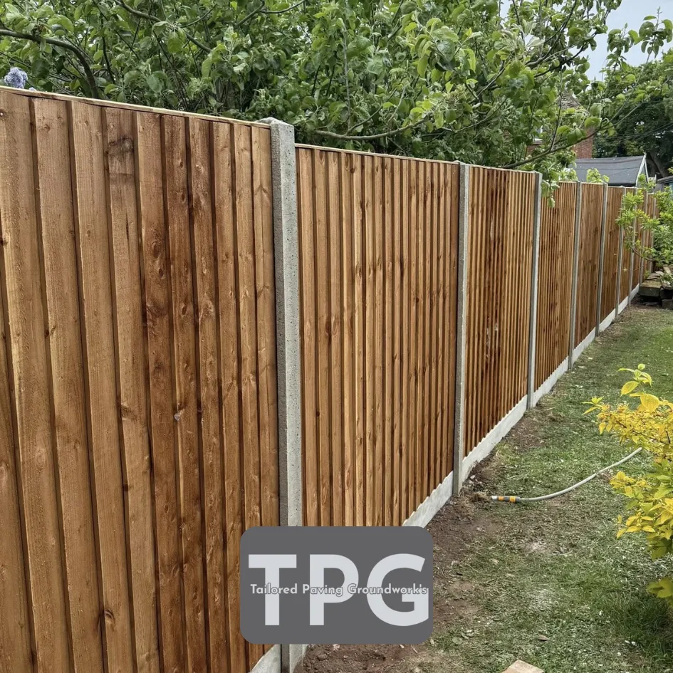 fencing in heacham & hunstanton by tailored paving & groundworks