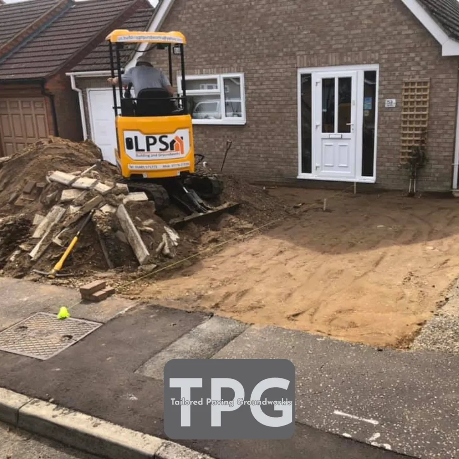 more groundworks in heacham and hunstaton by tailored paving and groundworks