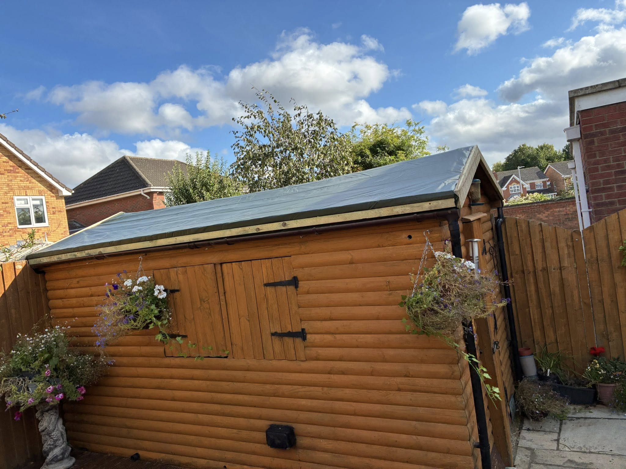 shed built in gamlingay cambridgeshire