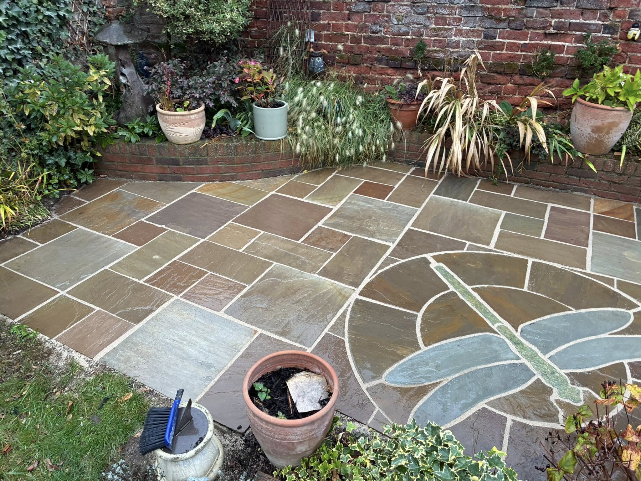patio installation in gamlingay
