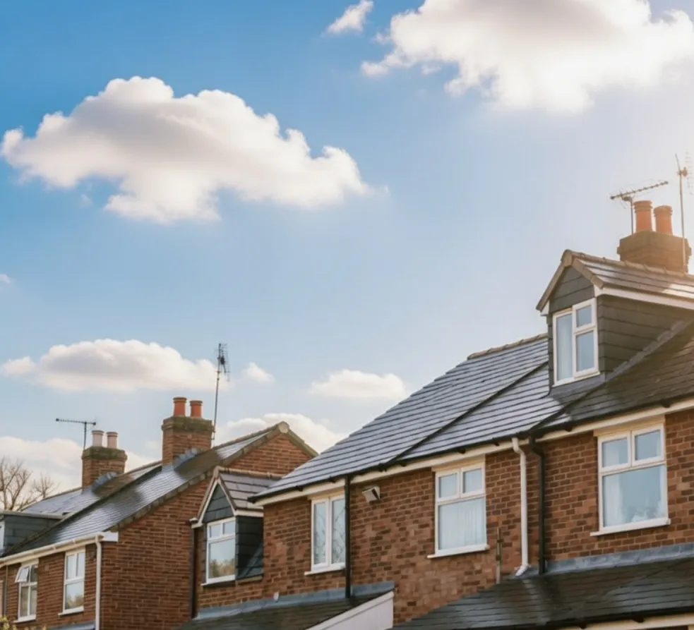 residential street in canterbury with clean windows 