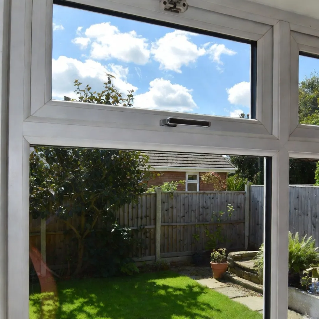 interior view of window cleaning in canterbury residential