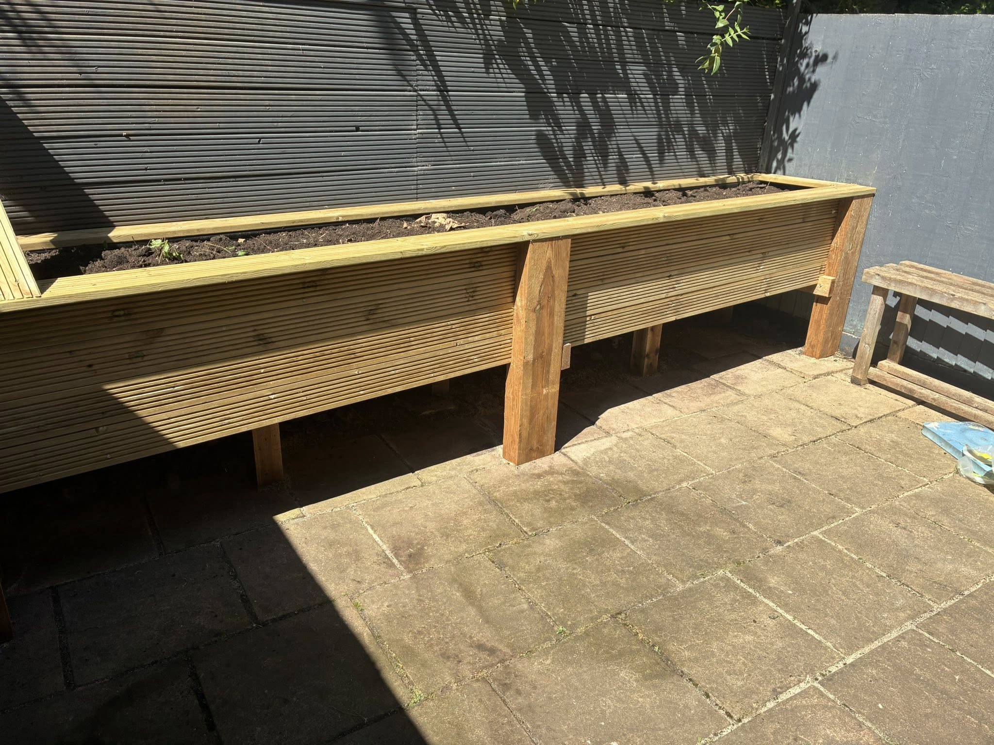 planter built in gamlingay cambridgeshire