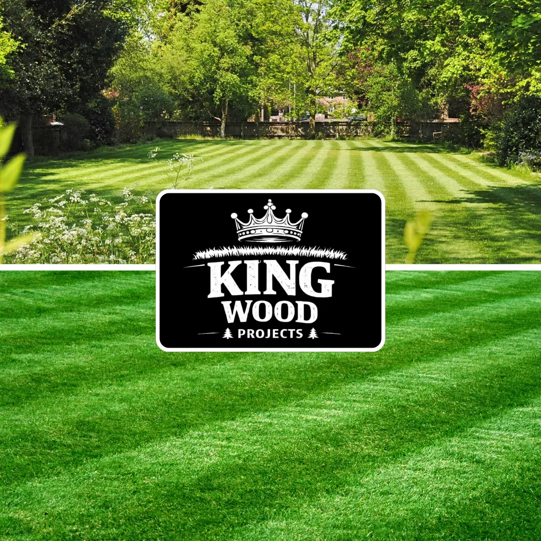 grass cutting in saltash completed by king wood projects, replacing old fencing