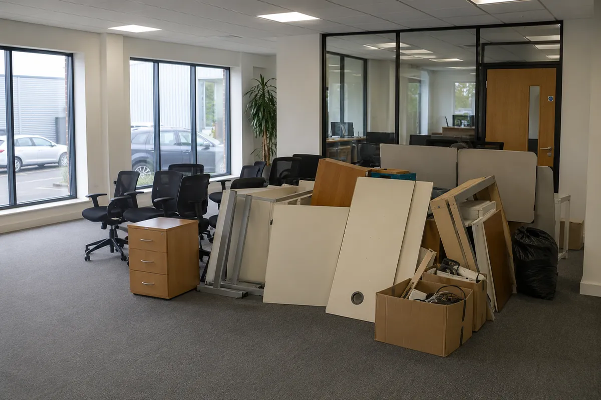 office waste clearance in west london by apex rubbish clearance