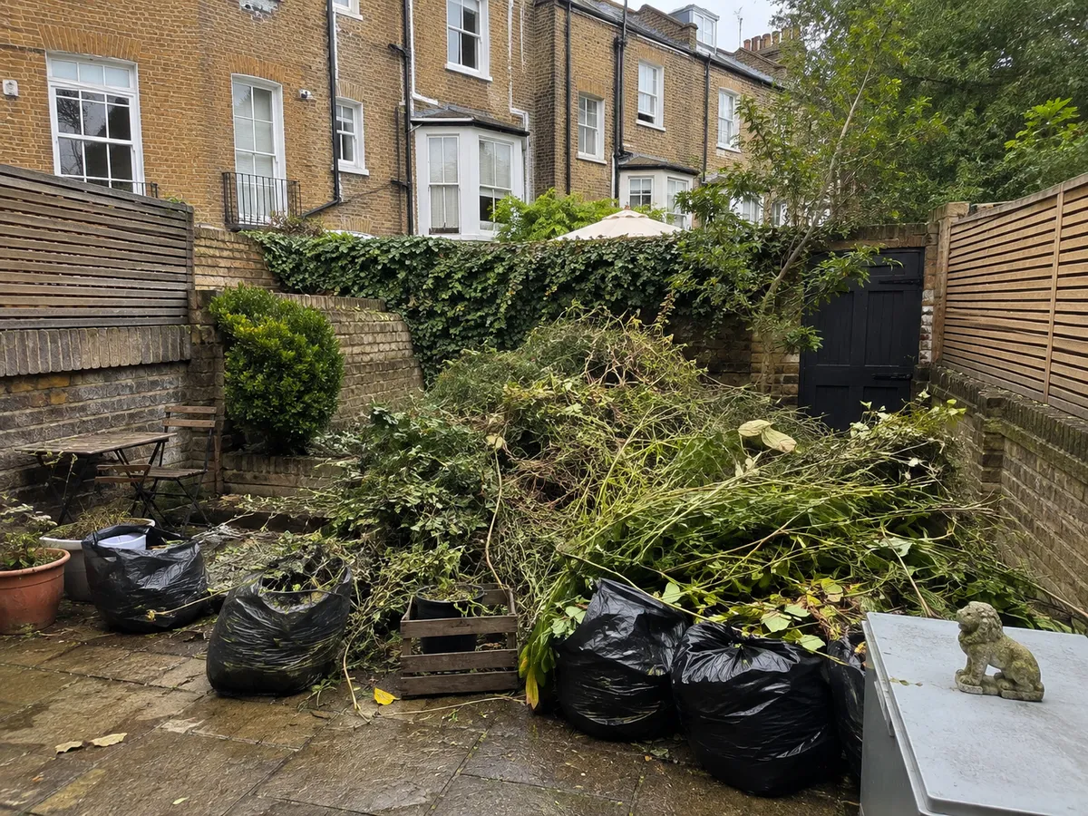 garden clearance in west london by apex rubbish clearance