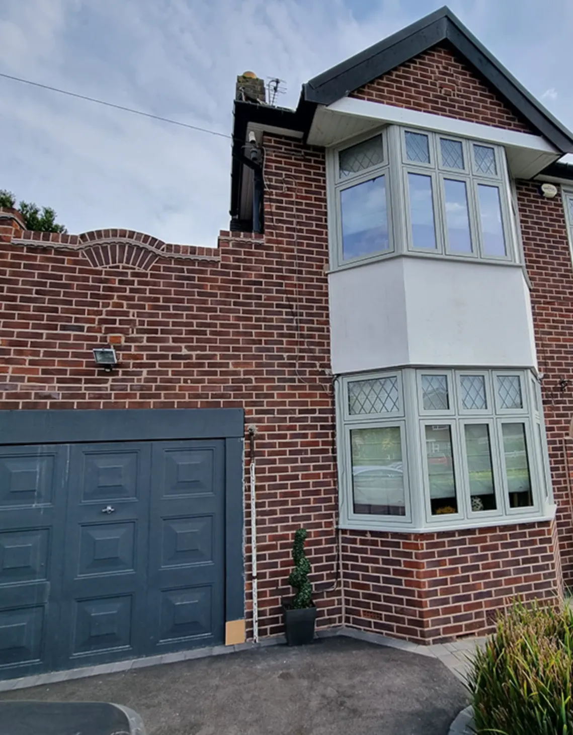 Result of brickwork repointing for residential property in Brixham