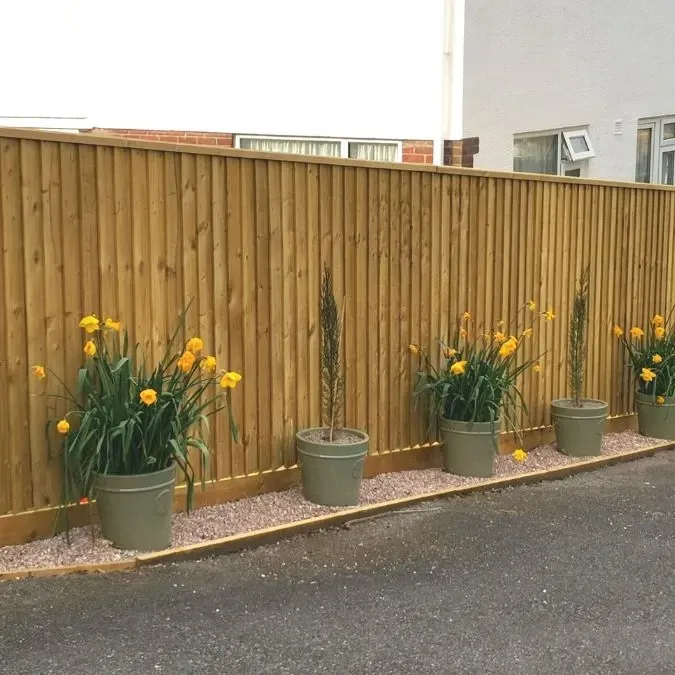 fencing built by moore dunn fencing in torquay